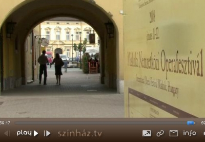 Film a Miskolci Operafesztiv&aacute;lr&oacute;l 2008